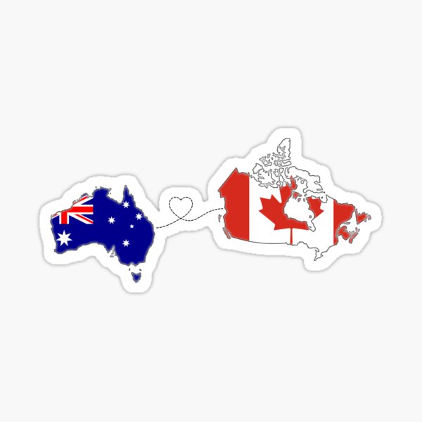 Item preview, Australia - Canada | Long Distance Love designed and sold by toofardesign.
