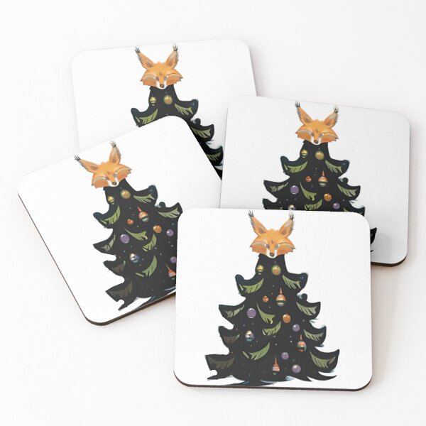 Item preview, Fennec Fox Christmas Tree designed and sold by zheworkstudio.