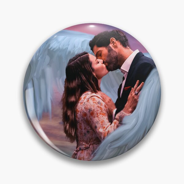 Item preview, Lucifer and Chloe - Romantic Wings Sky designed and sold by Kristin Harris Productions: Fanart Designs.