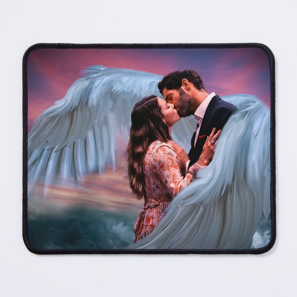 Item preview, Lucifer and Chloe - Romantic Wings Sky designed and sold by Kristin Harris Productions: Fanart Designs.