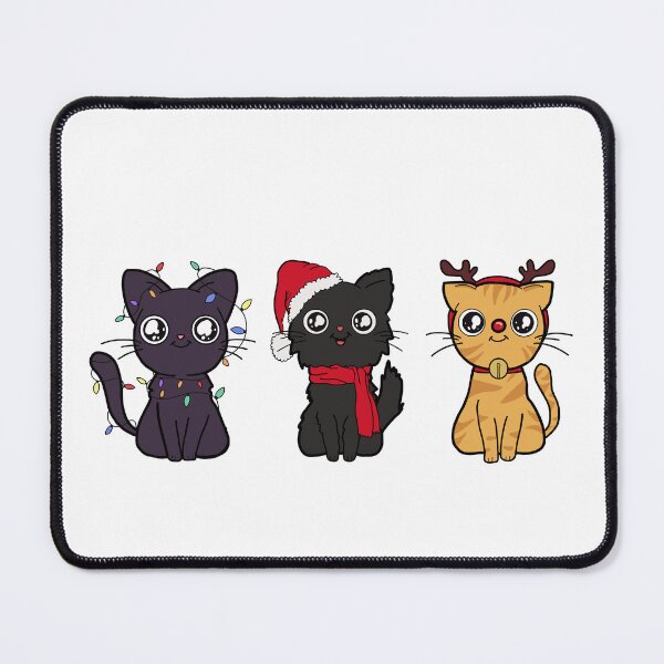 Item preview,  Cute Christmas cats designed and sold by DolphinsDoodle.
