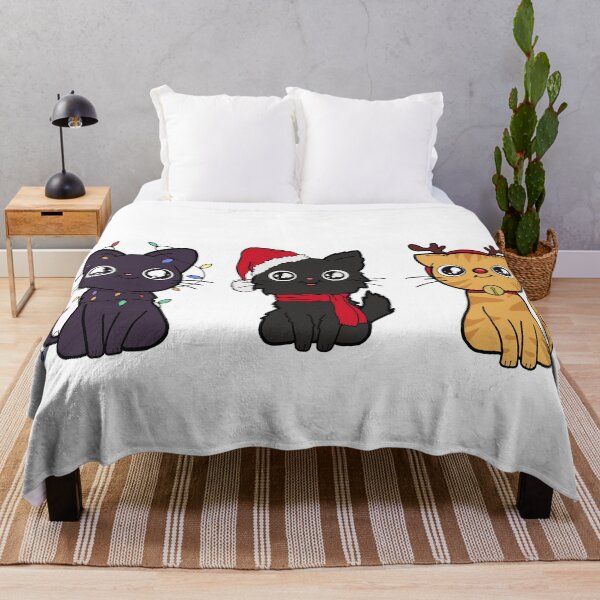 Item preview,  Cute Christmas cats designed and sold by DolphinsDoodle.