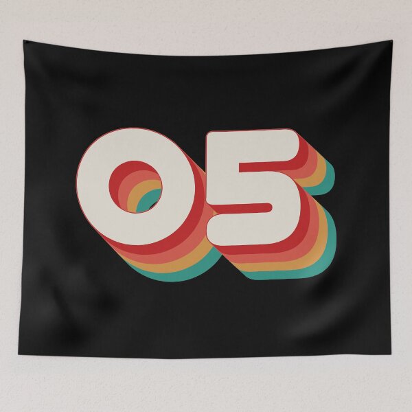Item preview, Number 5 designed and sold by Texterns.