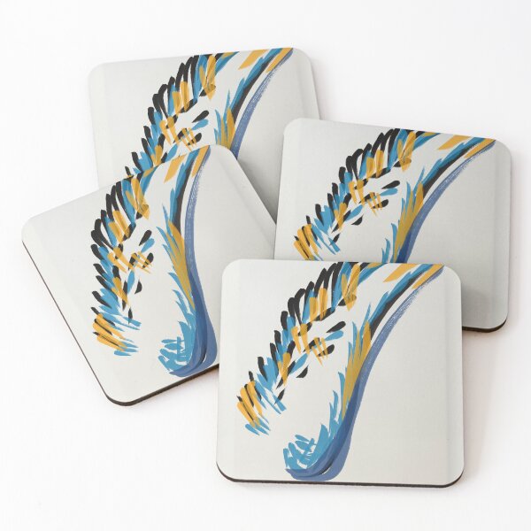 Item preview, Parrot wing in Chinese ink designed and sold by StudioMasha.