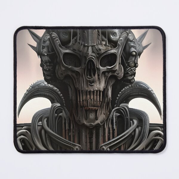 Item preview, Industrial Menacing Evil Skull designed and sold by JKirchnerArt.