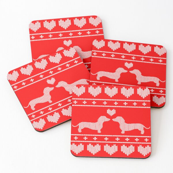 Item preview, Dachshund Dogs Christmas Sweater  designed and sold by Tanya Mihe.