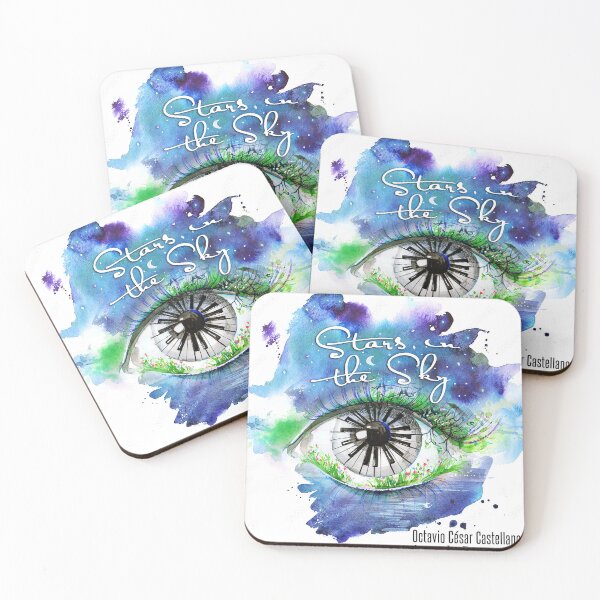 Stars in the Sky Coasters (Set of 4)