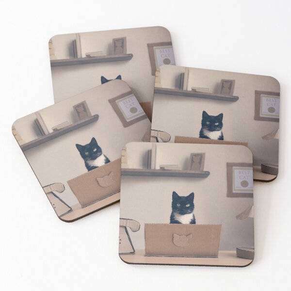 Item preview, Eco Friendly Corporate Cat designed and sold by CathHolmesPhoto.