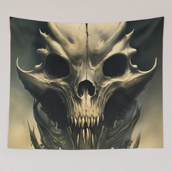 Item preview, Vintage Evil Cow Skull Western Styled designed and sold by JKirchnerArt.