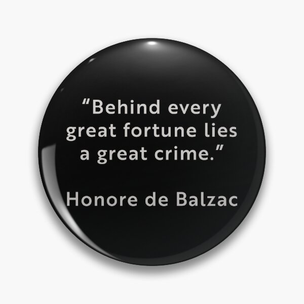 Item preview, Balzac Quote designed and sold by Texterns.