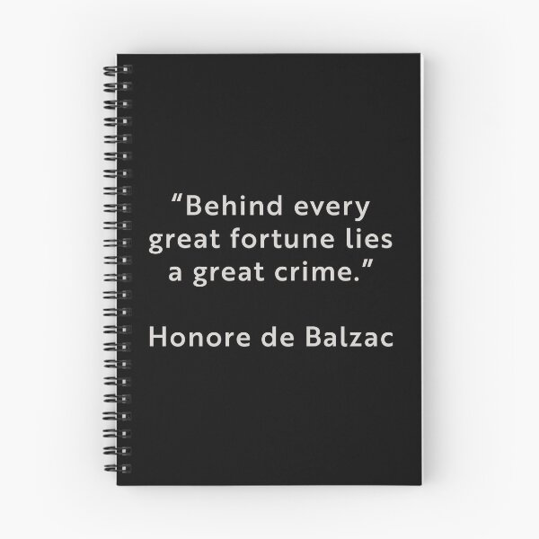 Item preview, Balzac Quote designed and sold by Texterns.