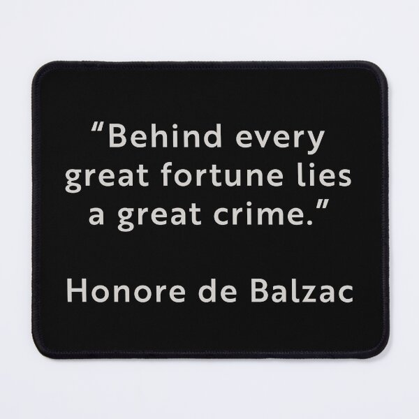 Item preview, Balzac Quote designed and sold by Texterns.