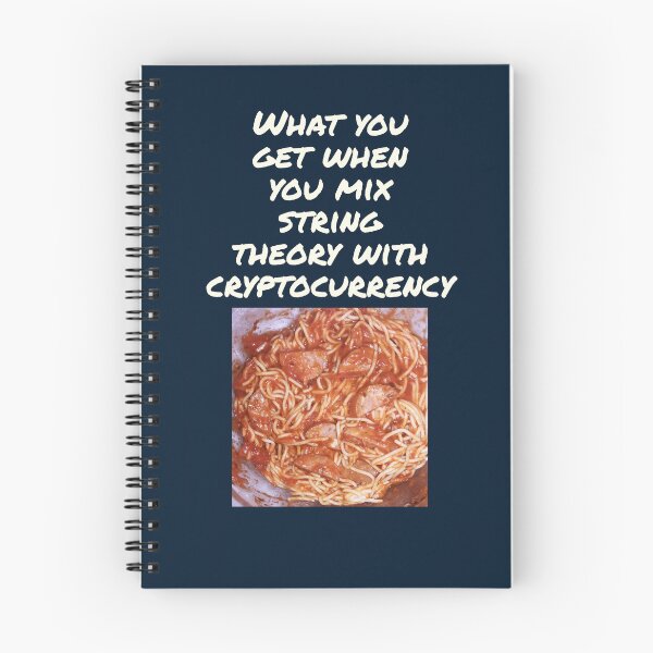 Item preview, String Theory Plus Cryptocurrency designed and sold by TechLaughs.
