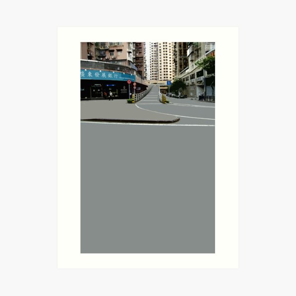 asphalt Art Print