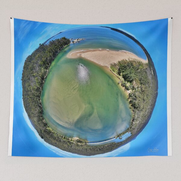 Item preview, Nullica River Estuary Eden Tiny Planet from 80m designed and sold by Colin Dixon.