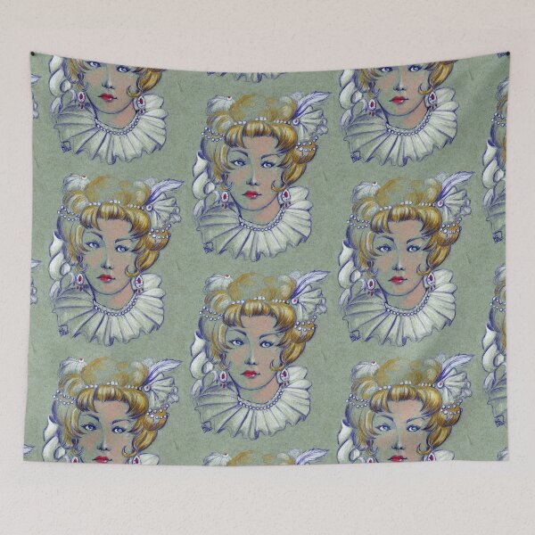 Item preview, Queen Portrait designed and sold by Oniroiatlier.