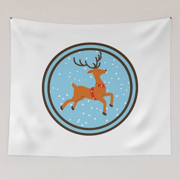 Item preview, Reindeer Christmas designed and sold by RiadMannan.