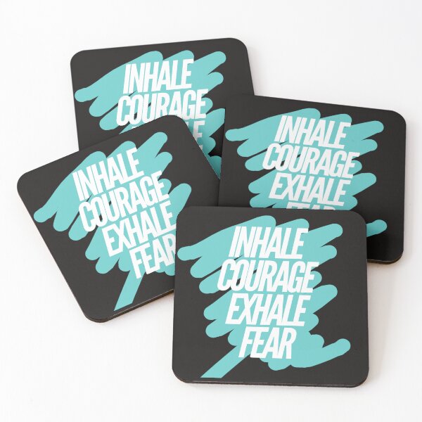 Item preview, Inhale courage, exhale fear  designed and sold by t1n3333.