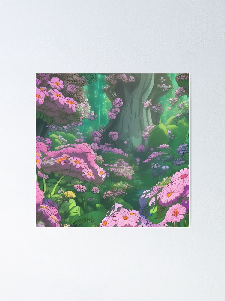 "Magical Forest " Poster for Sale by maddie-illus | Redbubble