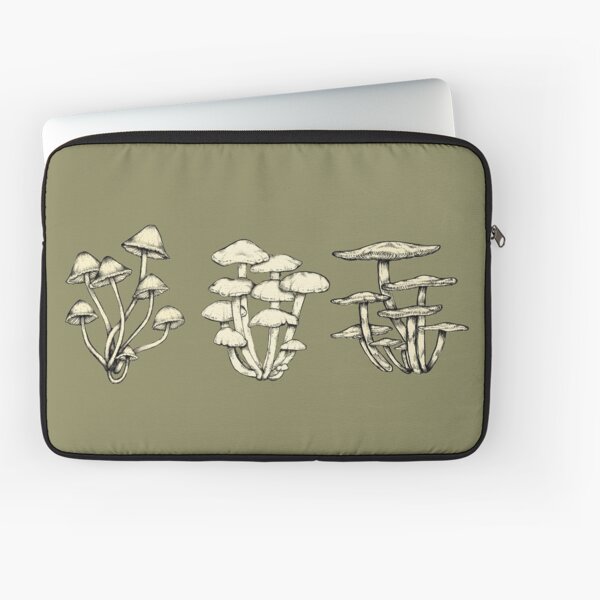 Assorted Fungi || Scientific Mycology Print Laptop Sleeve