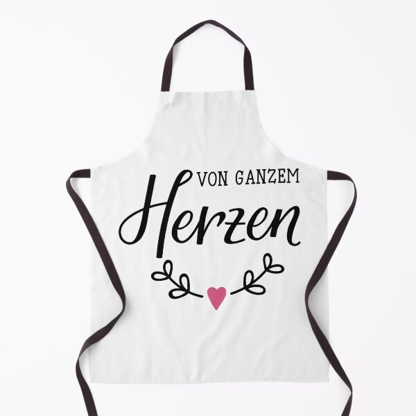 Item preview, Von ganzem Herzen. German text: With all my heart.  designed and sold by pidzam4e.