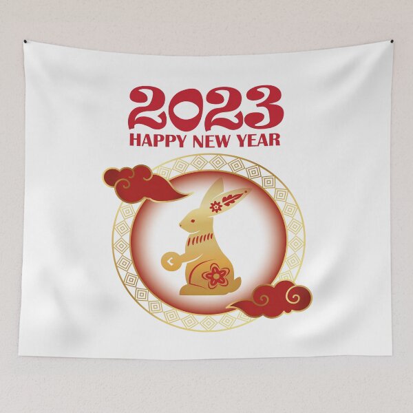 Item preview, chinese new year 2023 rabbit shirts designed and sold by ImMonaliza.