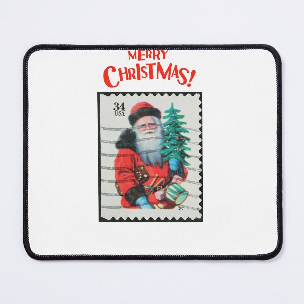 Item preview, Vintage Santa Stamp designed and sold by speakupandshine.