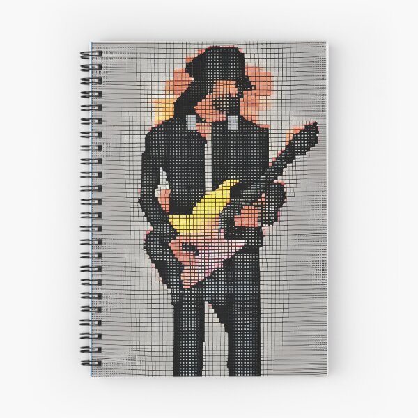 Item preview, Cool Guitar Player Pixel Style designed and sold by Brushless.