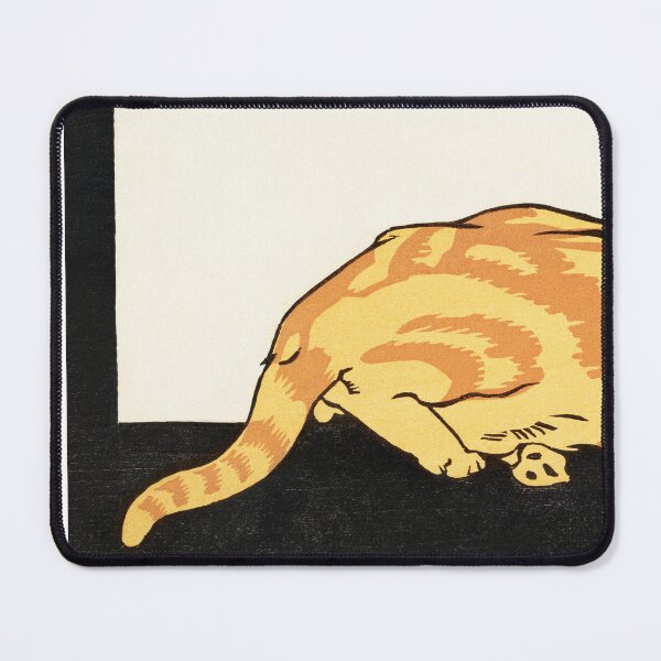 Item preview, Merry Xmas (1921) Red Tabby Cat designed and sold by Oldetimemercan.