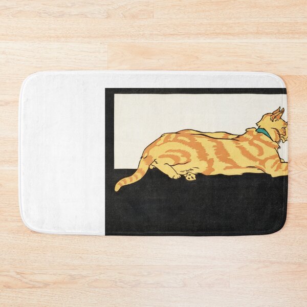 Item preview, Merry Xmas (1921) Red Tabby Cat designed and sold by Oldetimemercan.