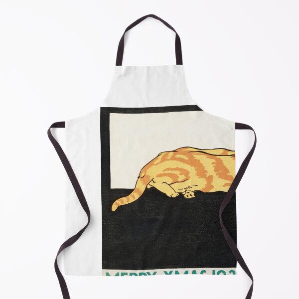 Item preview, Merry Xmas (1921) Red Tabby Cat designed and sold by Oldetimemercan.