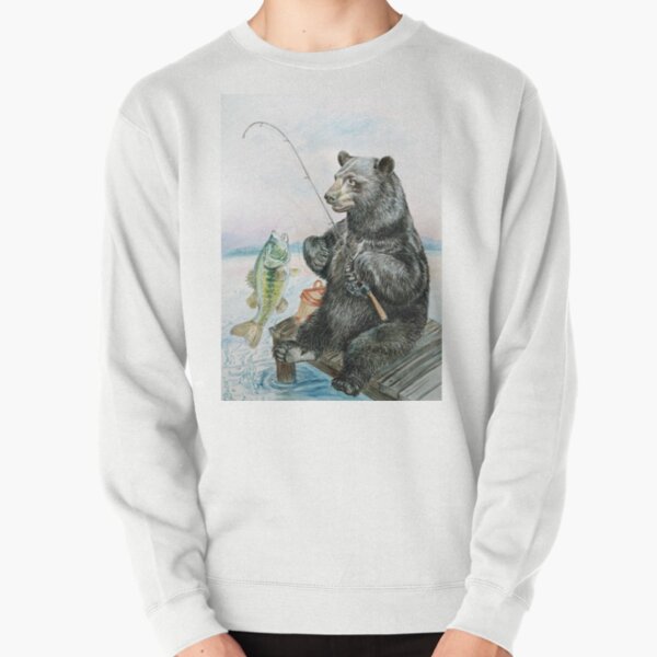 ★LMC★ FISHING BEAR TEE black LMC Fishing Bear Tee - Black | International Store