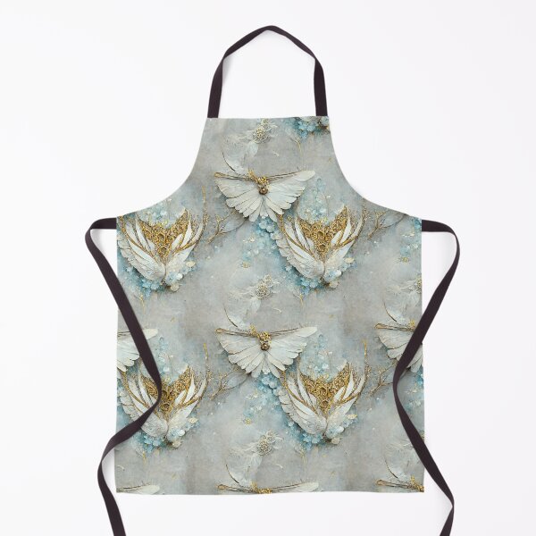 Aperçu de l'œuvre Angelic Blue and Gold butterfly créée et vendue par BellasArtStudio.