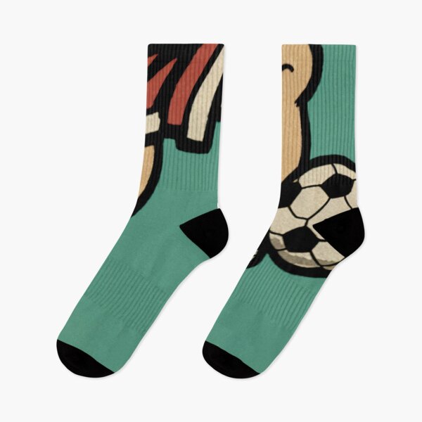 Item preview, Santa Claus Playing Soccer designed and sold by JigglePeek.
