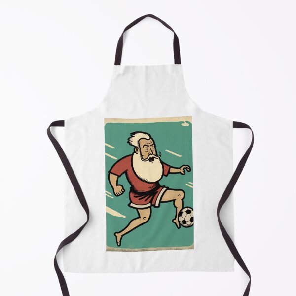 Item preview, Santa Claus Playing Soccer designed and sold by JigglePeek.
