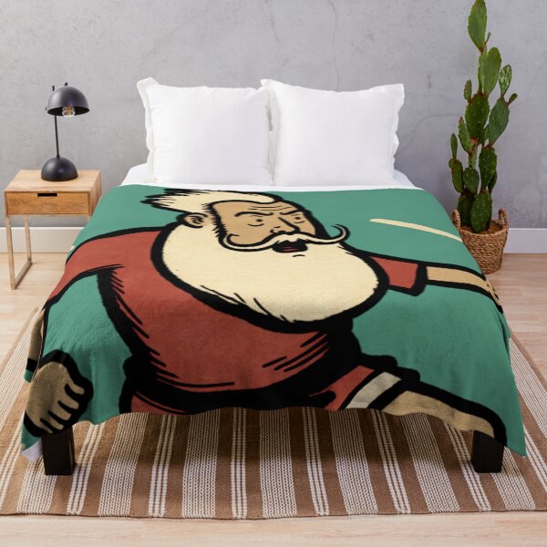 Item preview, Santa Claus Playing Soccer designed and sold by JigglePeek.