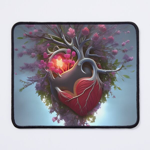 Item preview, Loving nature feels like our heart is made of flowers designed and sold by vickycerdeira.