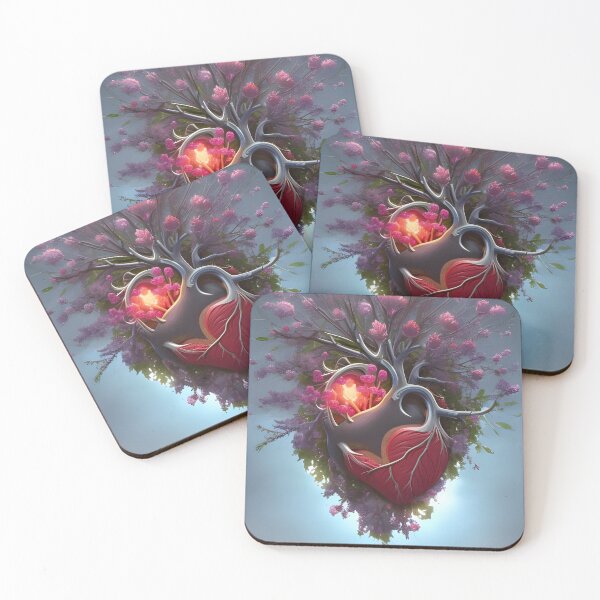 Item preview, Loving nature feels like our heart is made of flowers designed and sold by vickycerdeira.