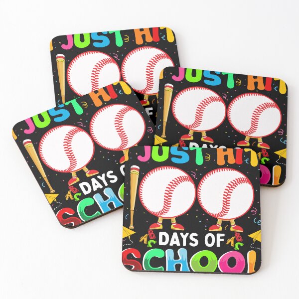 Item preview, I Just Hit 100 Days Of School Baseball for students and techers designed and sold by best-tshirtss.