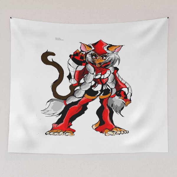 Item preview, Neko Redseaker-Kaoroko poster designed and sold by TakeshiMedia.