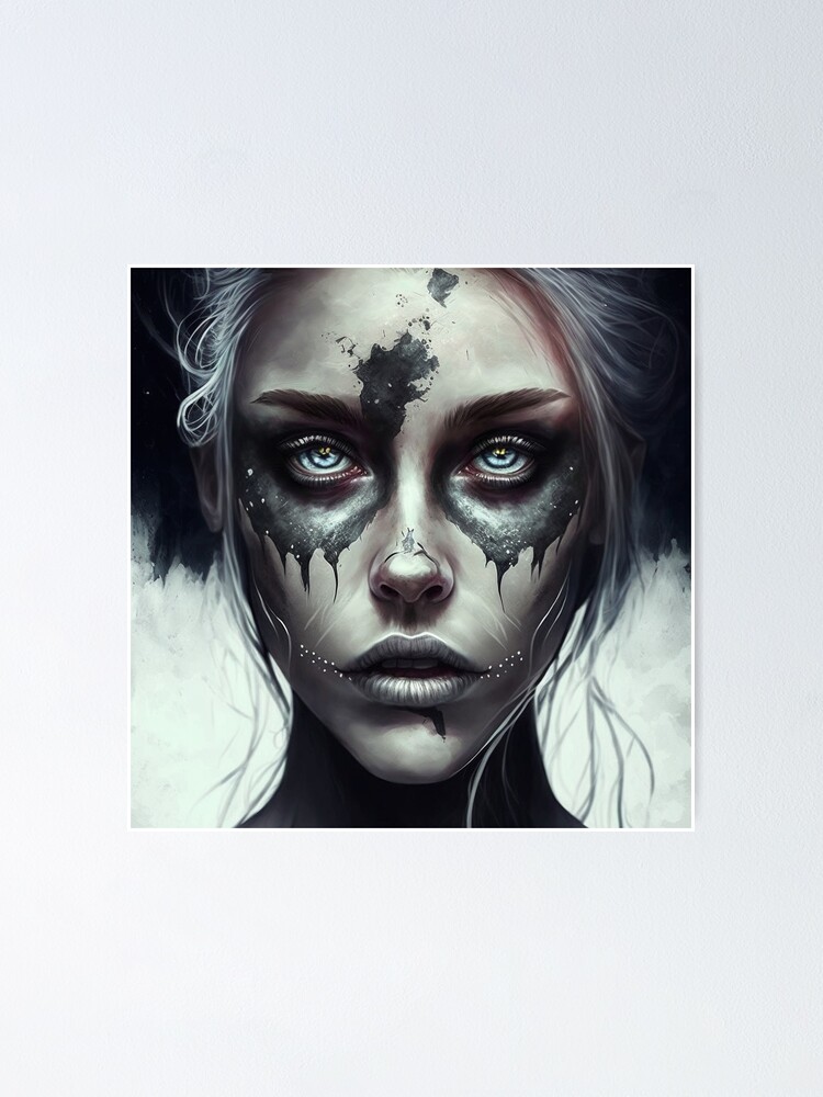 "Pale as Death BG Intact" Poster for Sale by VoidXedis Redbubble