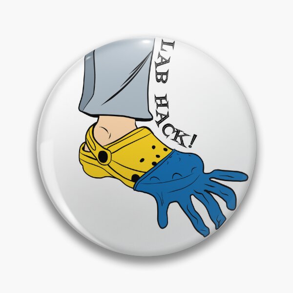 Item preview, LAB HACK! Croc designed and sold by Hydroxyl Design.