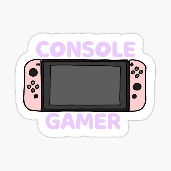 Item preview, Console Gamer sticker designed and sold by kinoharuu.