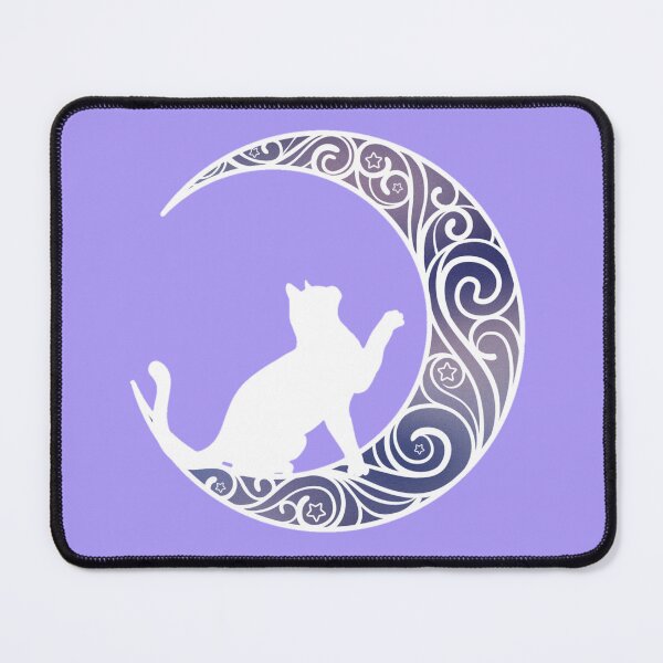 Item preview, Moon Cat - Celestial Art designed and sold by MistyMorningsOR.