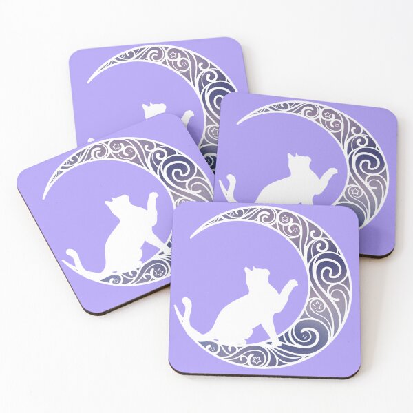 Item preview, Moon Cat - Celestial Art designed and sold by MistyMorningsOR.