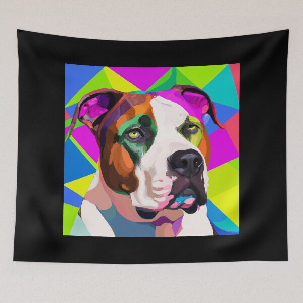 Item preview, Pop Art AmStaff designed and sold by NiftyTees.