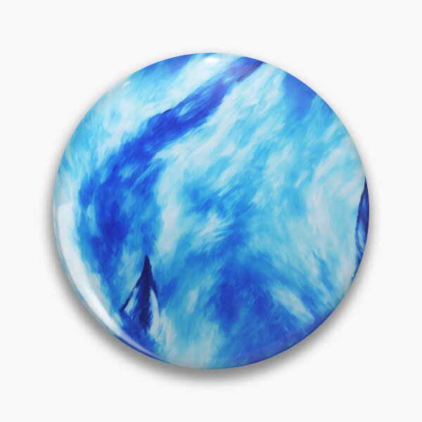 Item preview, Blue Fox with a Body of Blue Flames Digital Art designed and sold by DesignerKin.