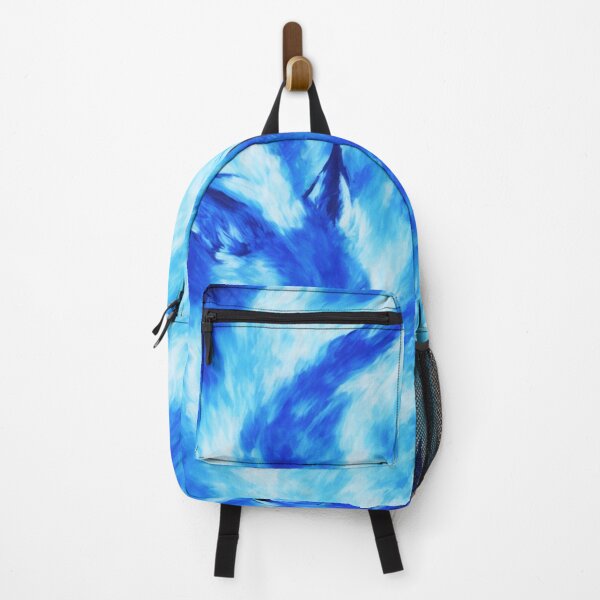 Item preview, Blue Fox with a Body of Blue Flames Digital Art designed and sold by DesignerKin.