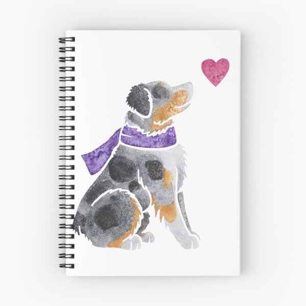 Artikelvorschau, Aquarell Aussie entworfen und verkauft von animalartbyjess.