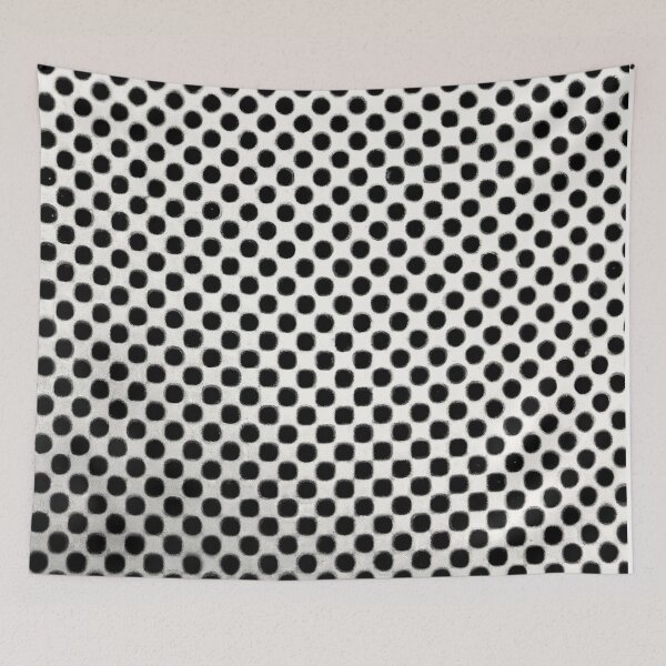 Aperçu de l'œuvre Black and white Dotted Swiss créée et vendue par Bakesales.